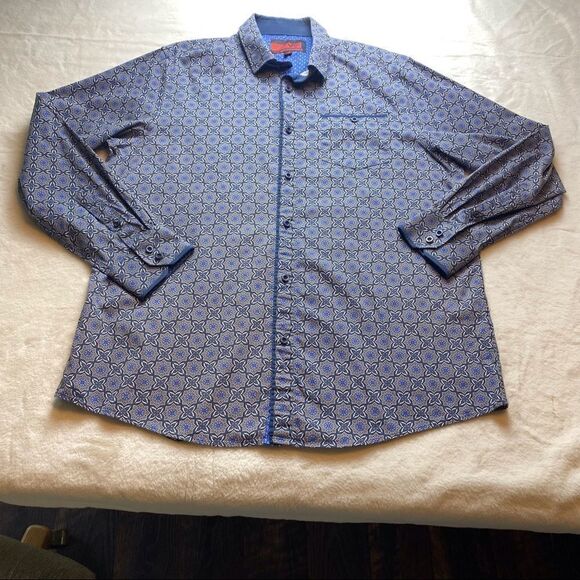 Vincent D’Amerique Button Down Shirt Size XXL - Picture 1 of 10